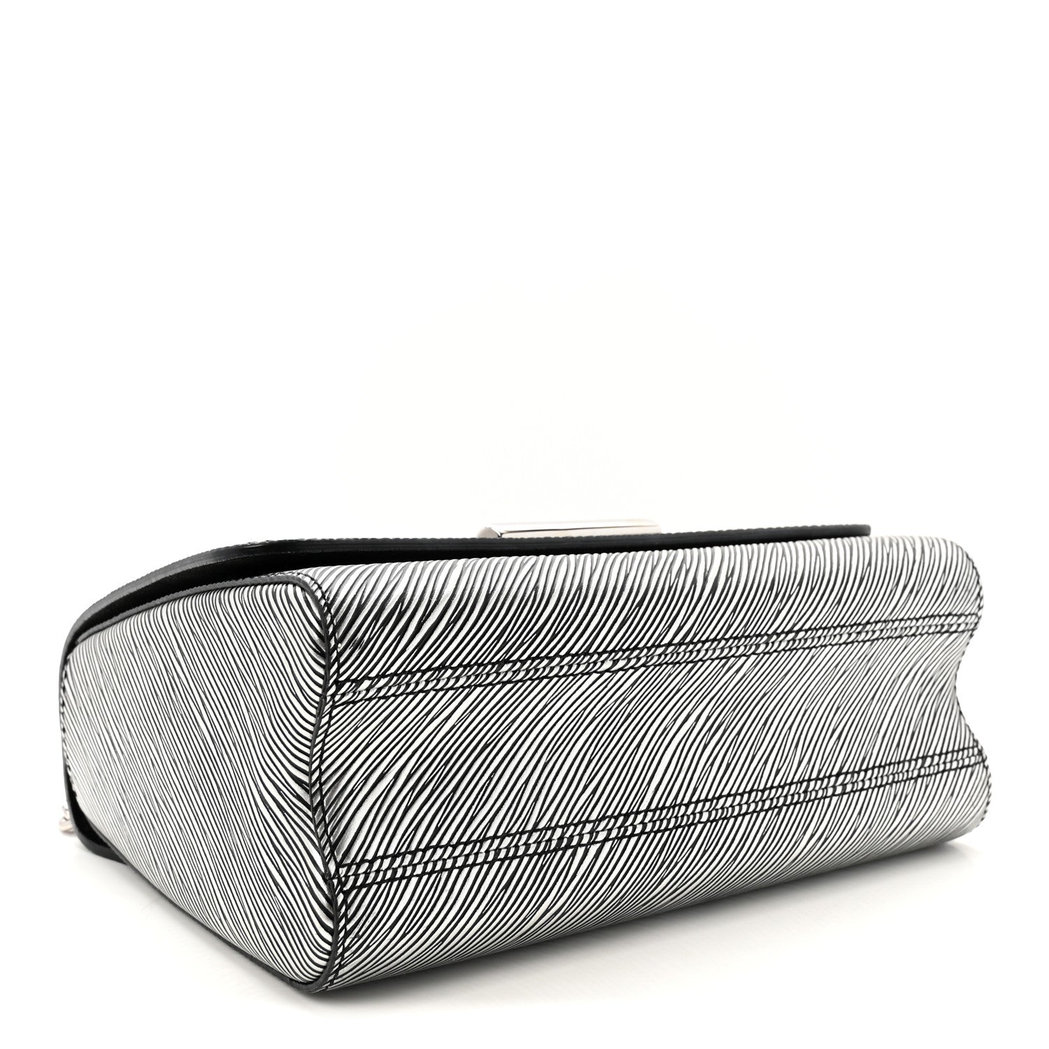 Louis Vuitton Epi Twist Shoulder Bag MM Argent 3 of 8