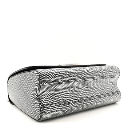 Louis Vuitton Epi Twist Shoulder Bag MM Argent 3 of 8
