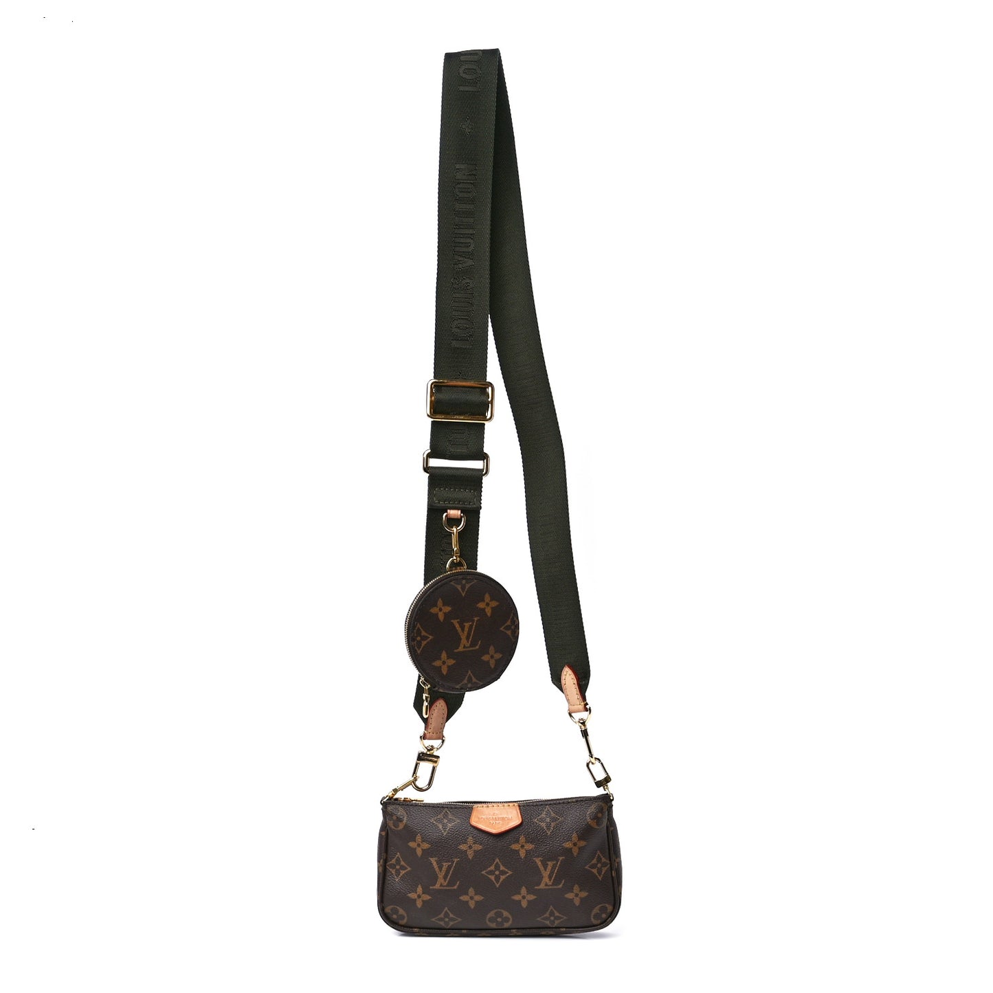 Monogram Multi Pochette Accessories Kaki