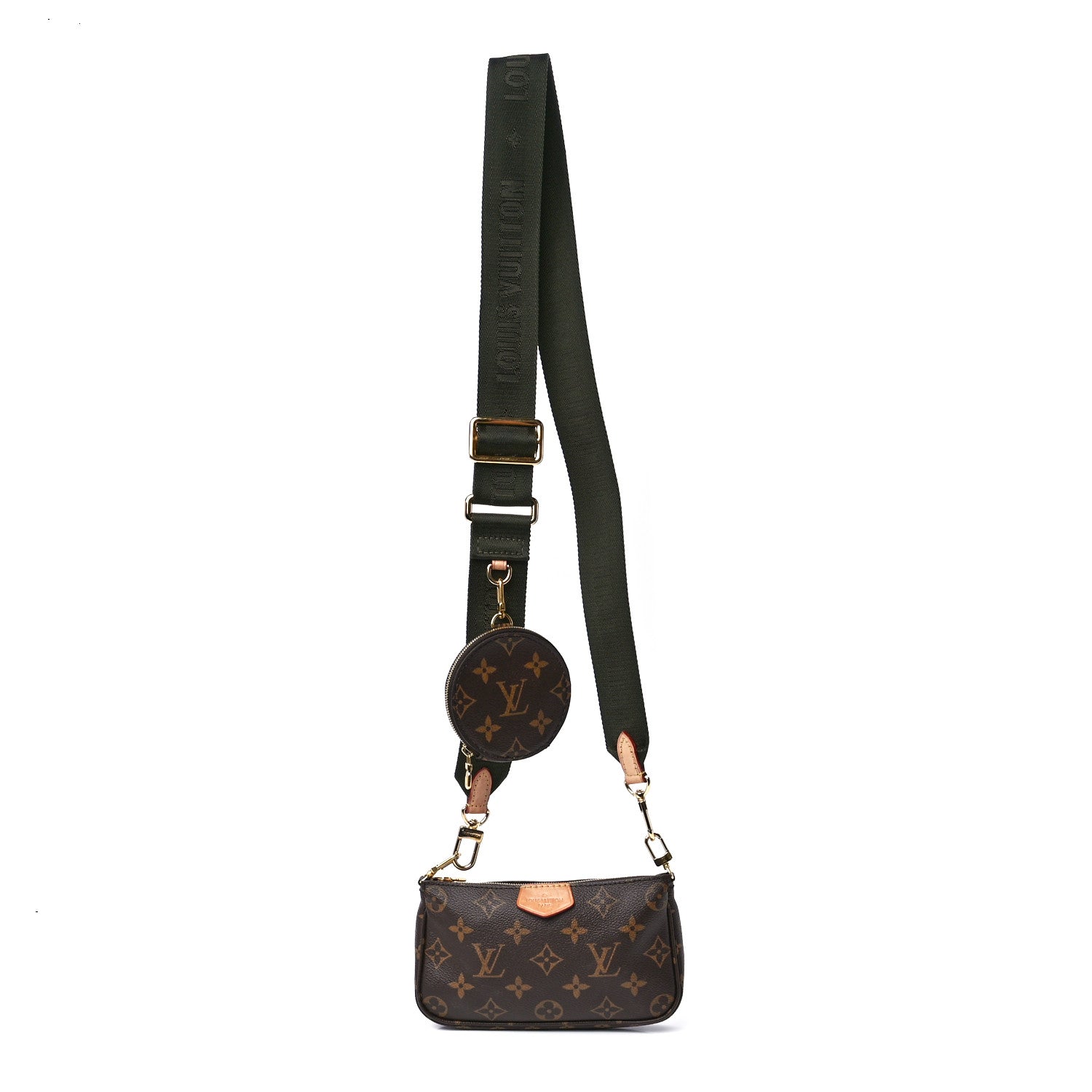 Louis Vuitton Monogram Multi Pochette Accessories Kaki 1 of 14