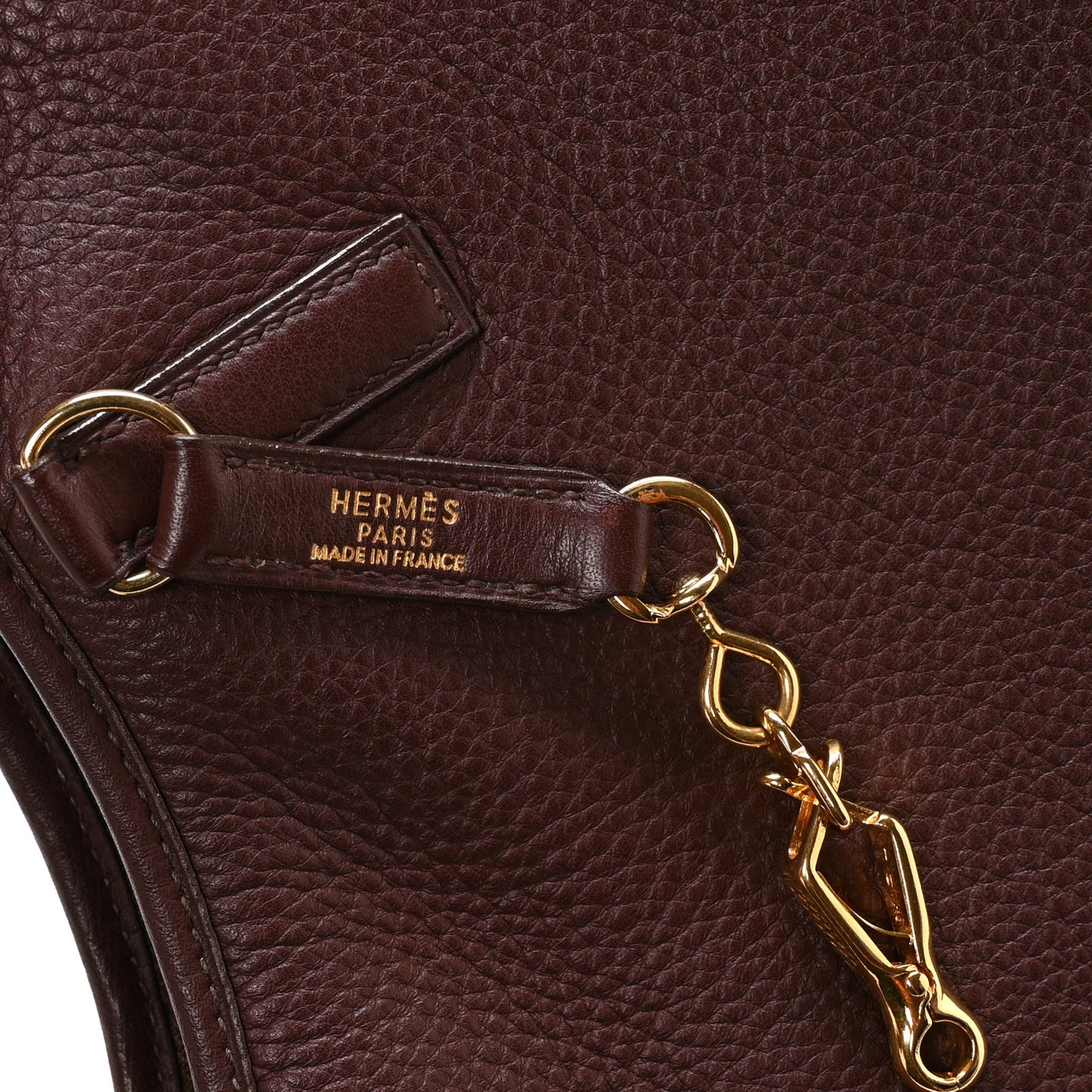 Taurillon Clemence Trim II 31 Chocolate