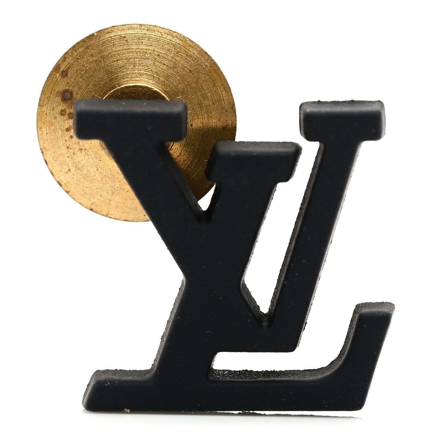 LV Initial Pin Black