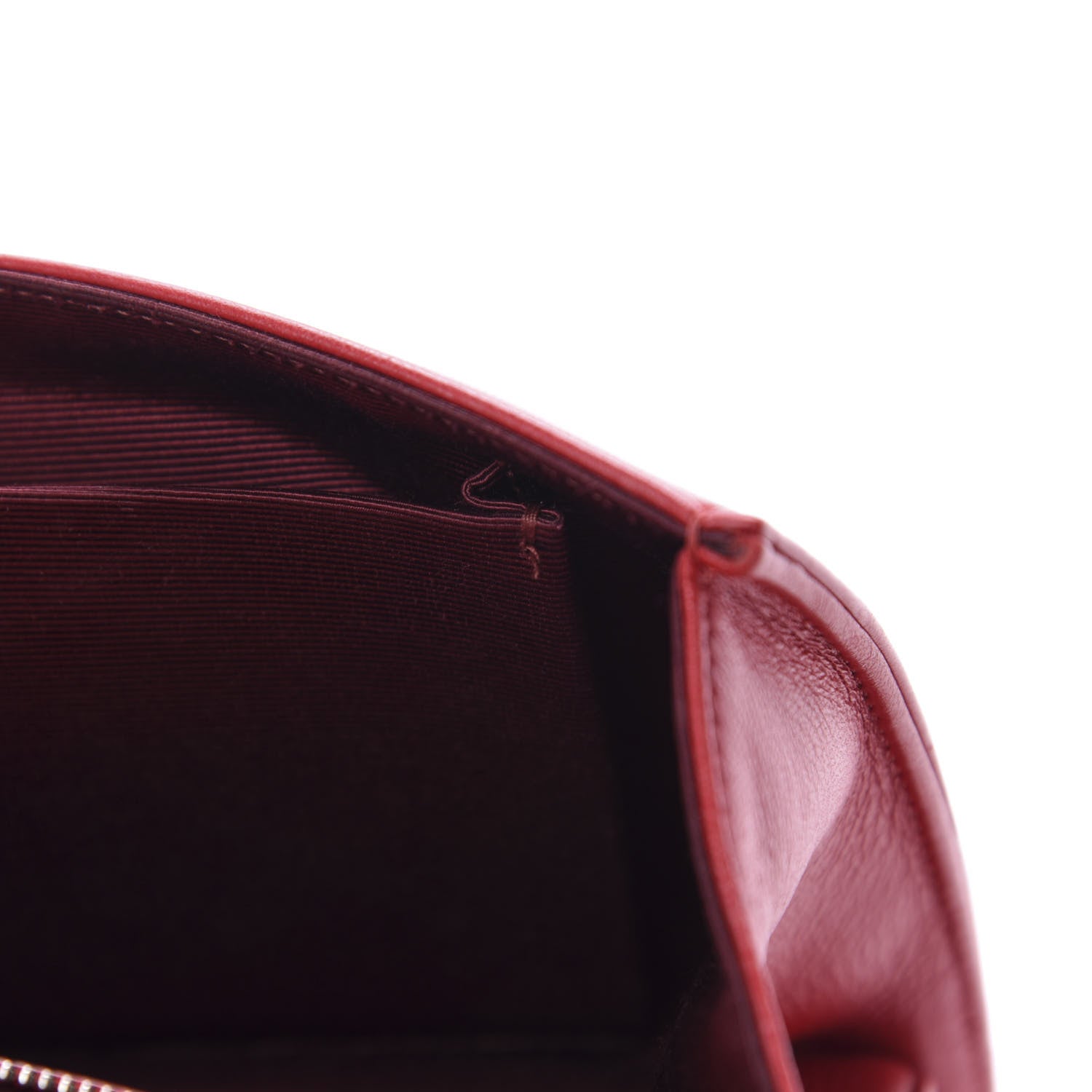 Christian Dior Lambskin Medium Diorama Flap Bag Red 10 of 12