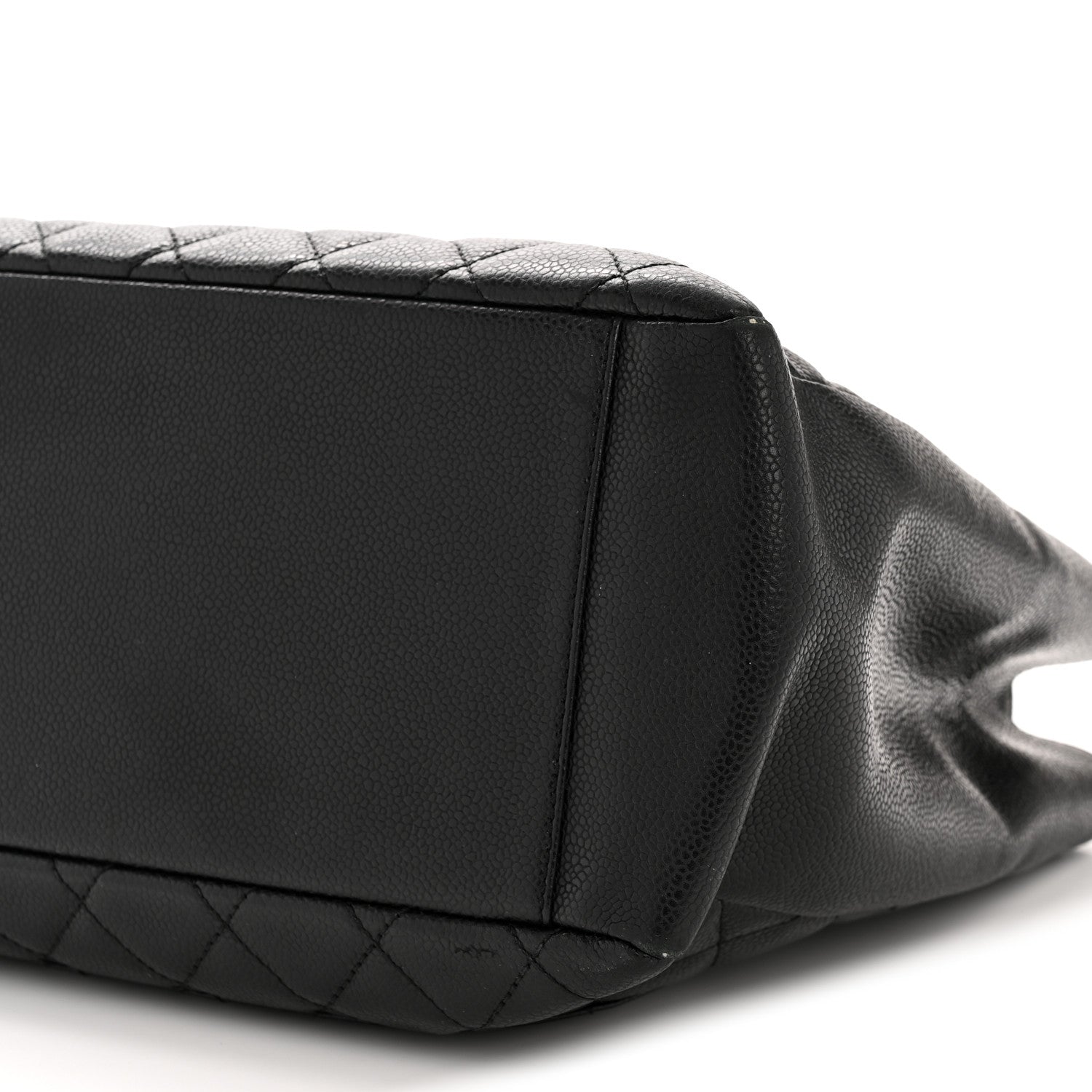 Chanel Caviar Quilted Grand Shopping Tote GST Black 10 of 13
