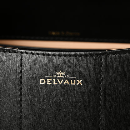 Delvaux Box Calfskin Mini Brillant Satchel Black 6 of 10