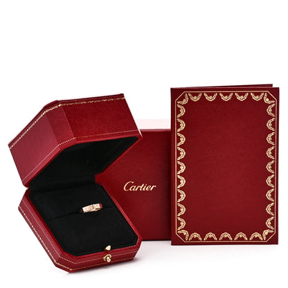 Cartier 18K Pink Gold 3.5mm LOVE Wedding Band Ring 47 4.25 5 of 5