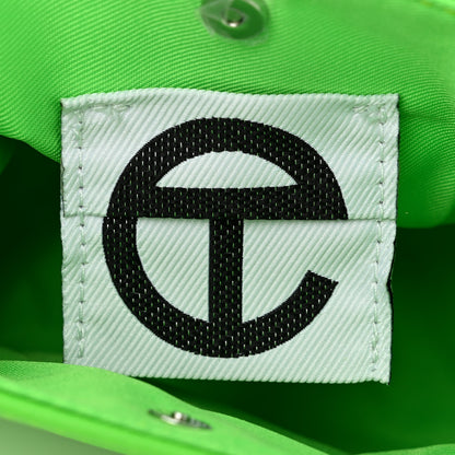 Telfar Vegan Leather Small Shopping Bag Highlighter Green 6 of 10
