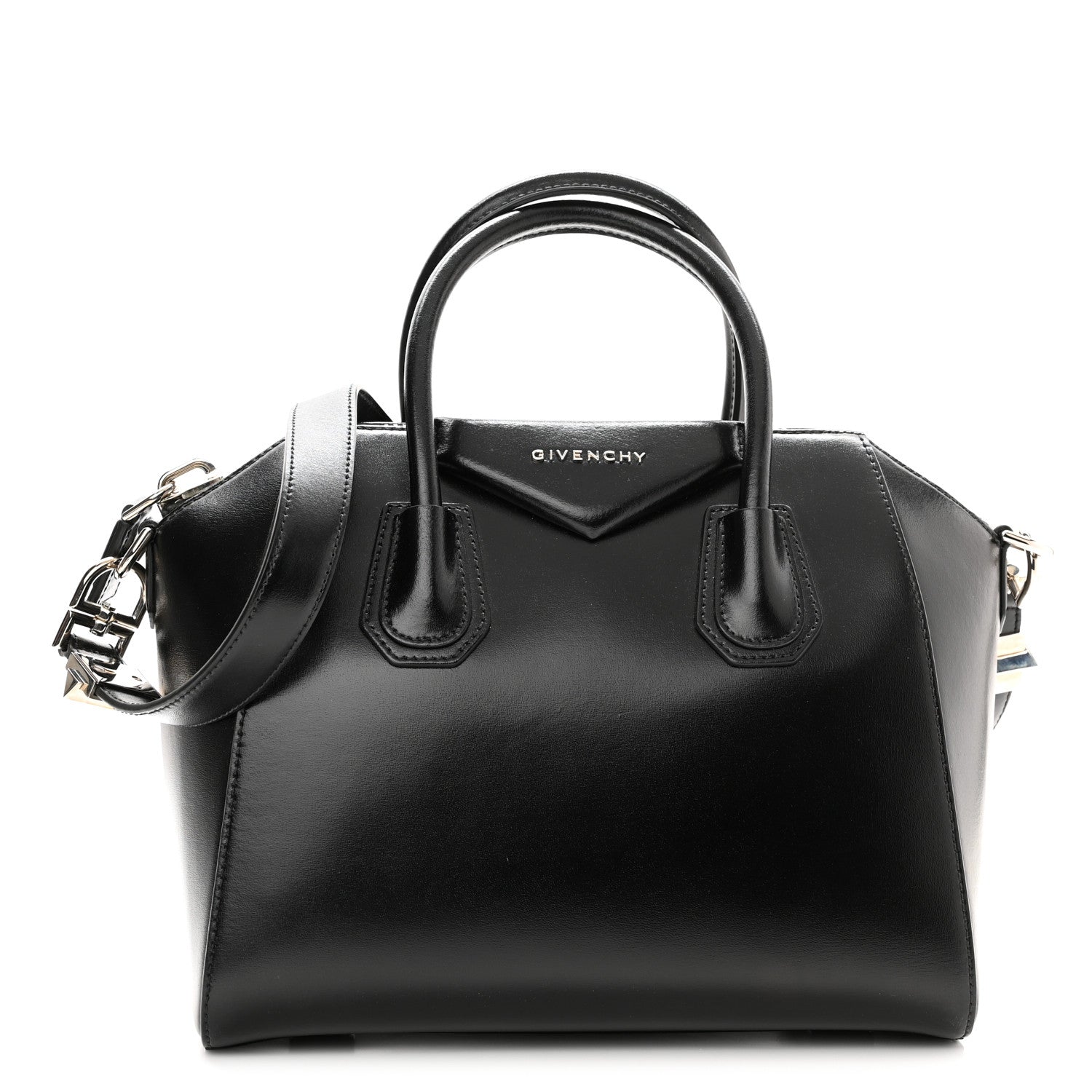 Givenchy Shiny Lord Calfskin Small Antigona Black 1 of 11