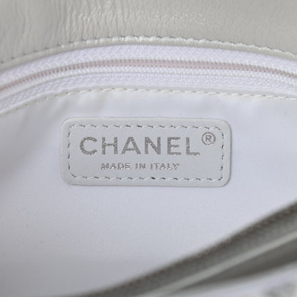 Chanel Sequin East West Flap Dark White 5 of 14