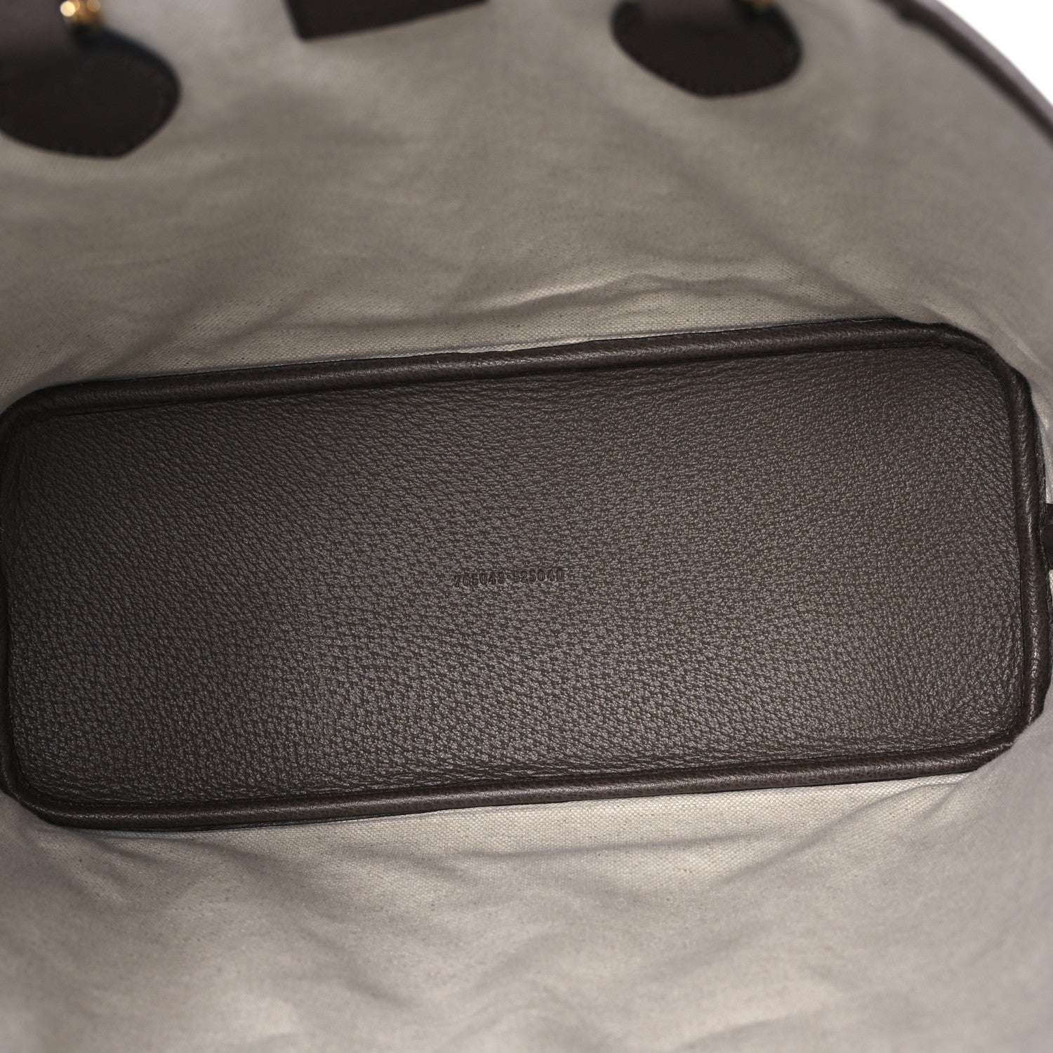 Gucci GG Supreme Monogram Textured Calfskin Small Ophidia Shoulder Tote Bag Beige Ebony New Acero 5 of 10