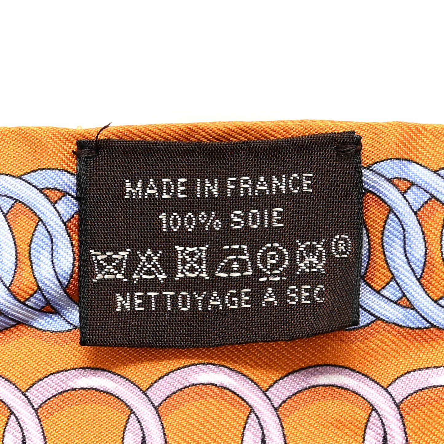 Silk Maillons Twilly  Orange Vieux Rose Gold