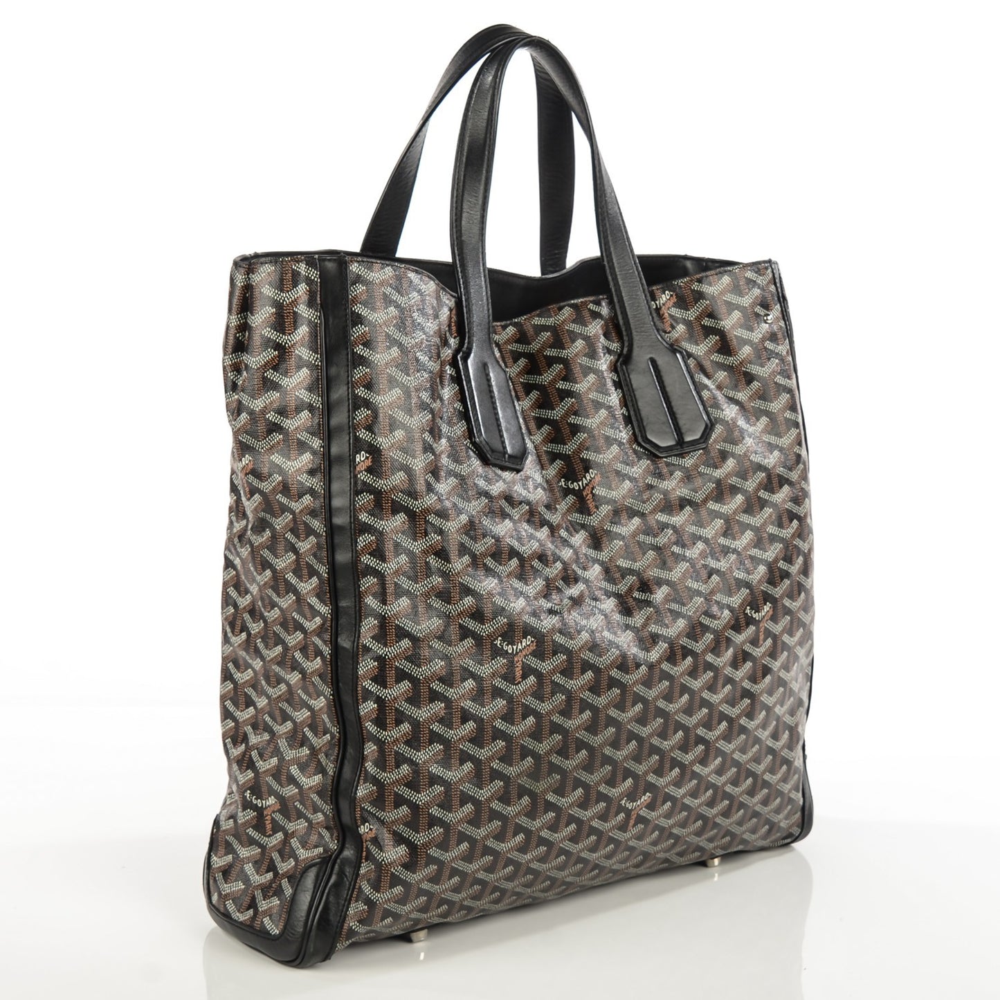 Goyardine Voltaire Tote Black