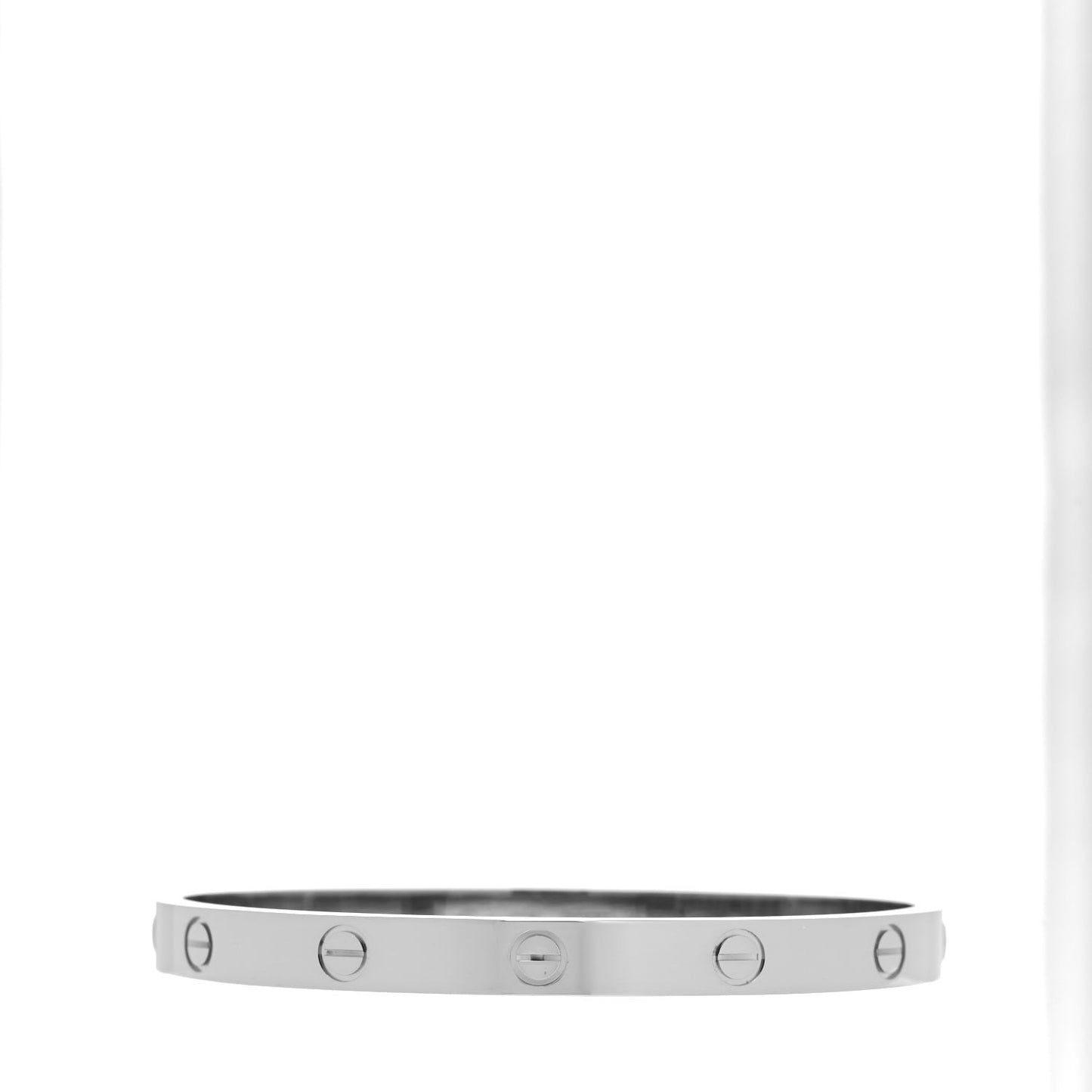 18K White Gold LOVE Bracelet 18