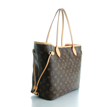 Louis Vuitton Monogram Neverfull MM Pivoine 3 of 9