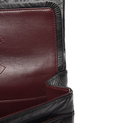Chanel Aged Calfskin Quilted 2.55 Reissue 226 Flap Black 9 of 9