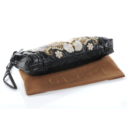 Gucci Leather Embroidery Hysteria Large Clutch 4 of 7