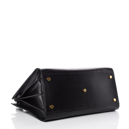 Saint Laurent Calfskin Large Sac De Jour Carryall Black 4 of 11