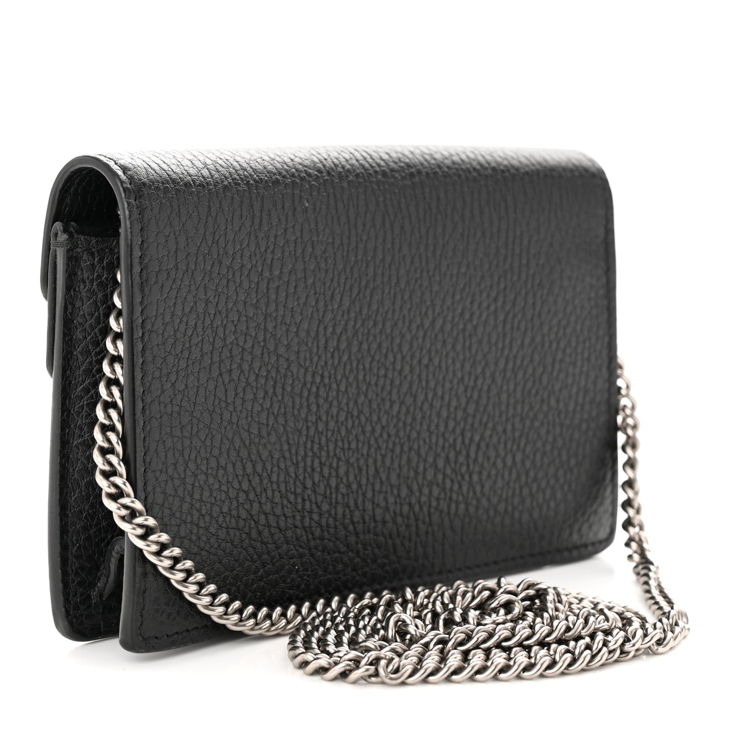 Calfskin Super Mini Dionysus Shoulder Bag Black