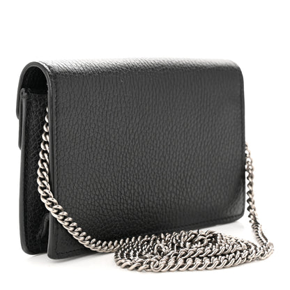 Gucci Calfskin Super Mini Dionysus Shoulder Bag Black 3 of 10