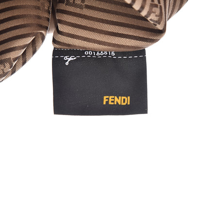 Fendi Calfskin Colorblock Anna Shoulder Bag Yellow White 9 of 13