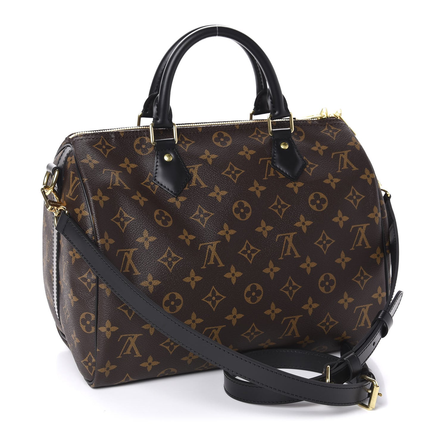 Monogram My World Tour Speedy Bandouliere 30 Black