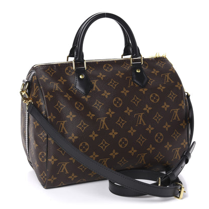 Louis Vuitton Monogram My World Tour Speedy Bandouliere 30 Black 4 of 11