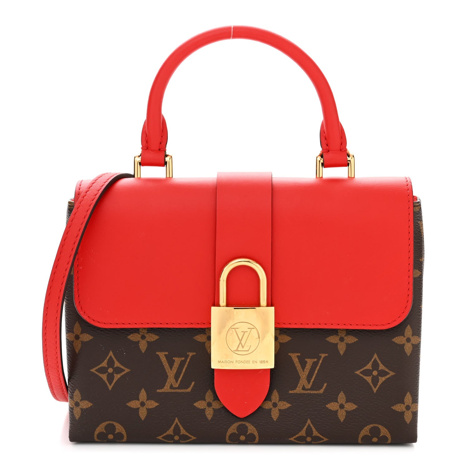 Louis Vuitton Monogram Locky BB Coquelicot 1 of 13