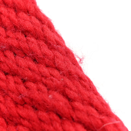 Louis Vuitton Wool Silk Logomania Scarf Rubis 4 of 5