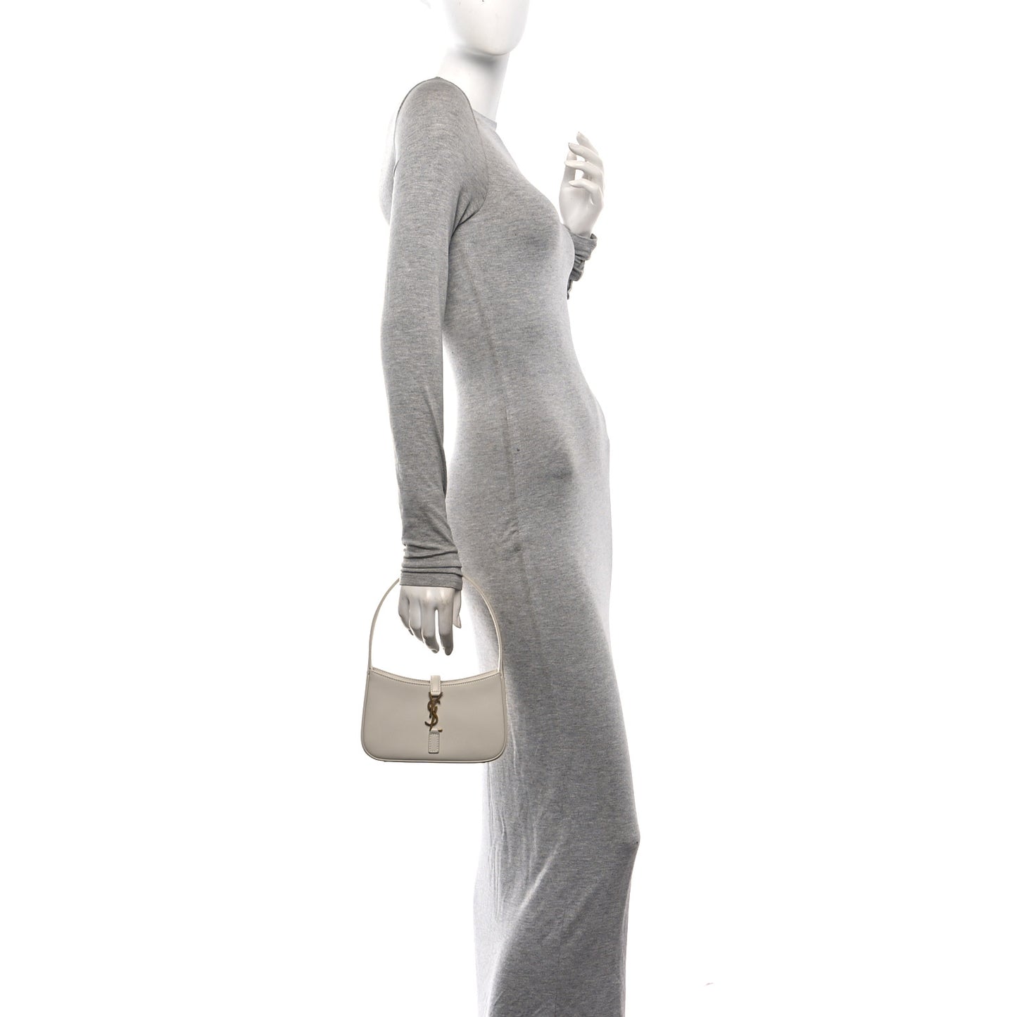 Smooth Calfskin Le 5 A 7 Mini Hobo Crema Soft