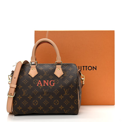 Louis Vuitton Monogram My LV Heritage Speedy Bandouliere 25 Rouge Orange 11 of 11