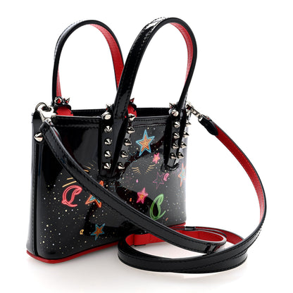 Christian Louboutin Patent Calfskin Mini Starlight Cabata Tote Multicolor 3 of 9