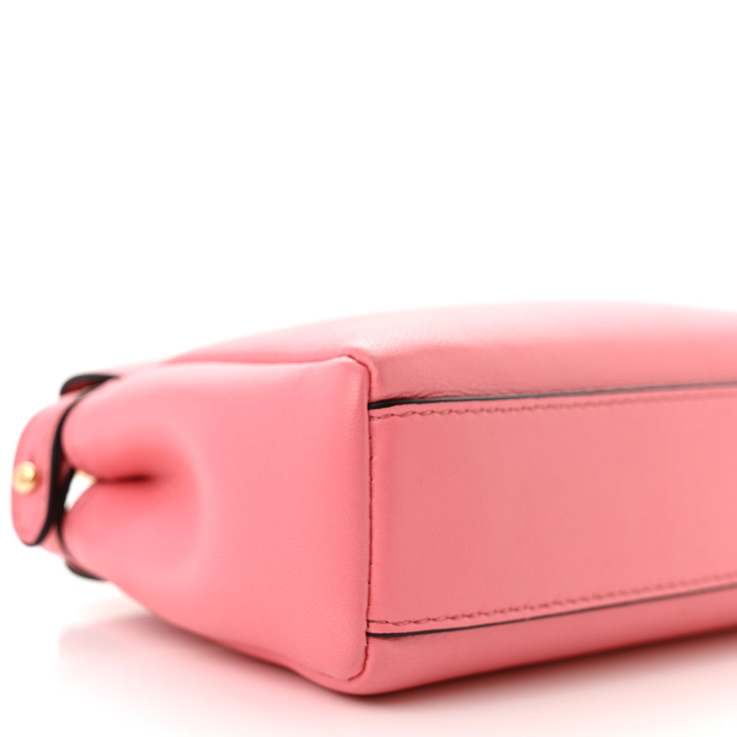 Shiny Nappa Micro Peekaboo Iconic Satchel Rosa Fluo