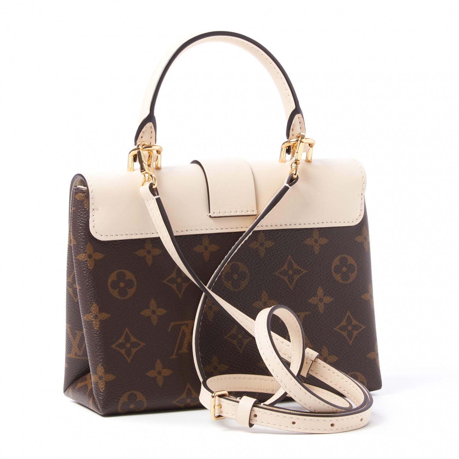 Louis Vuitton Monogram Locky BB Creme 2 of 9