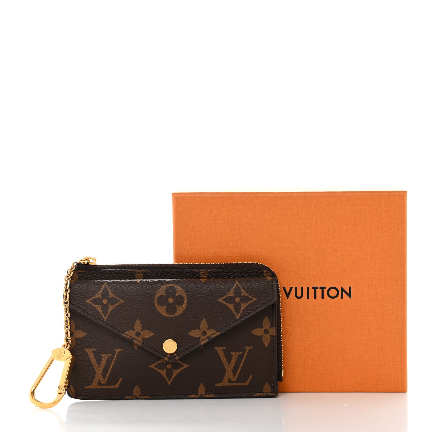 Monogram Recto Verso Card Holder Black