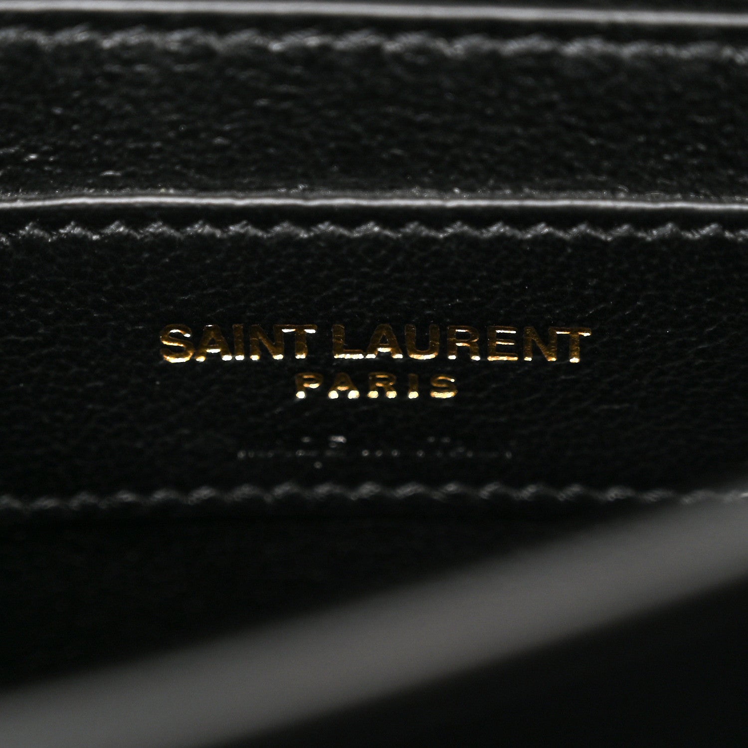 Saint Laurent SAINT LAURENT Calfskin Mini Classic Monogram Cassandra Top Handle Black 6 of 11