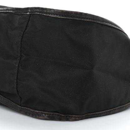 Prada Tessuto Nylon Hobo Black 8 of 9