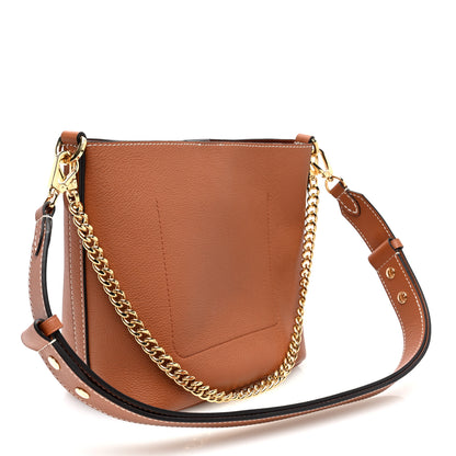 Louis Vuitton Calfskin Lock and Walk Bucket Cognac 3 of 9
