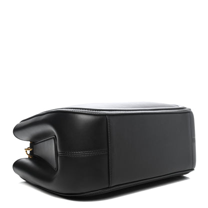 Dolce & Gabbana Smooth Calfskin Small DG Amore Satchel Bag Black 3 of 4