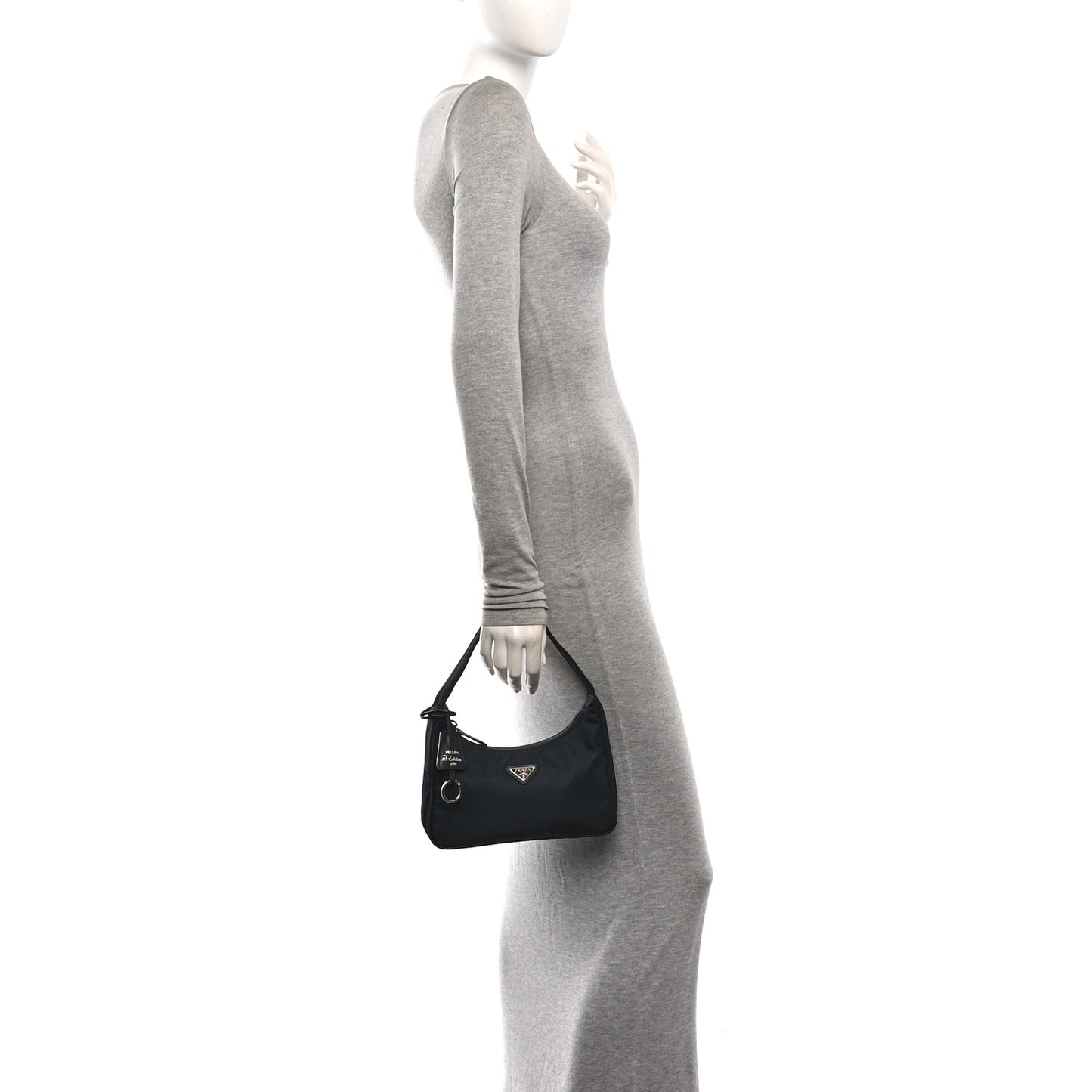 Tessuto Nylon Mini Re-Edition 2000 Bag Black
