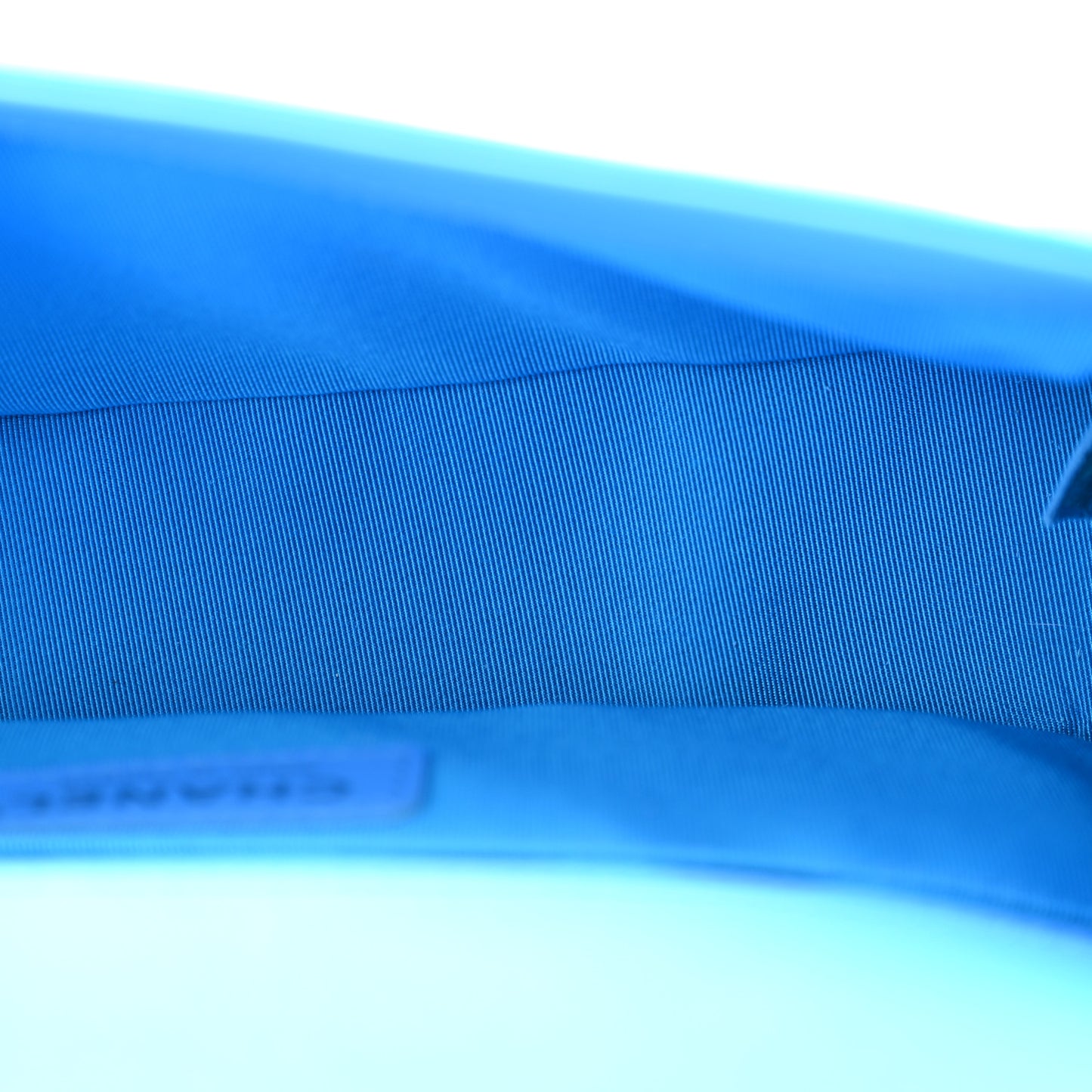 Patent Calfskin Quilted Medium Boy Flap Blue