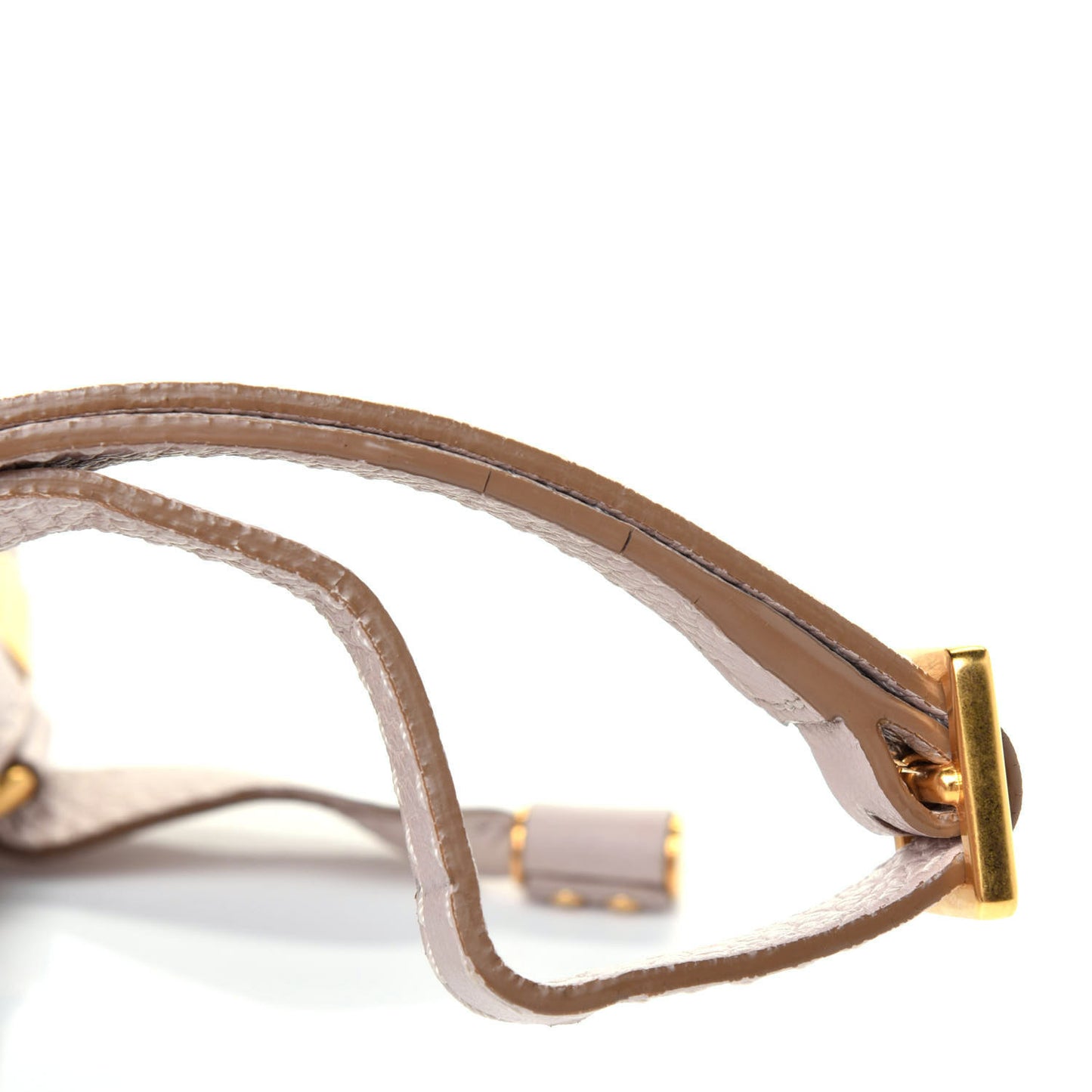 Calfskin Mini Marcie Round Crossbody Bag Abstract White
