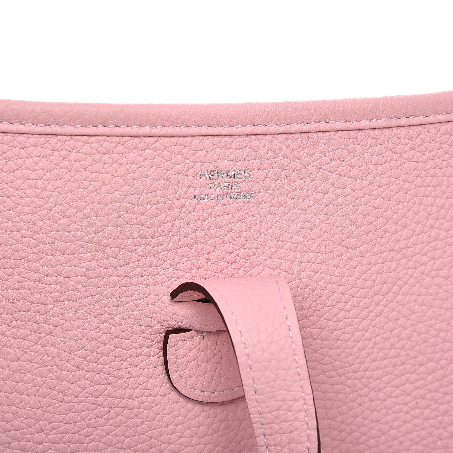 Hermes Taurillon Clemence Evelyne III PM Rose Sakura 6 of 8