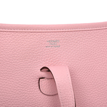 Hermes Taurillon Clemence Evelyne III PM Rose Sakura 6 of 8