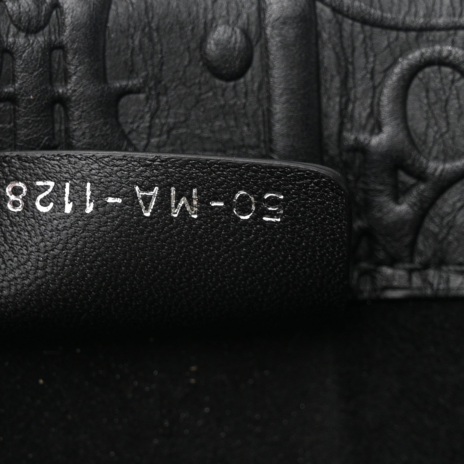 Christian Dior Oblique Calfskin Embossed Large Book Tote Black 7 of 13