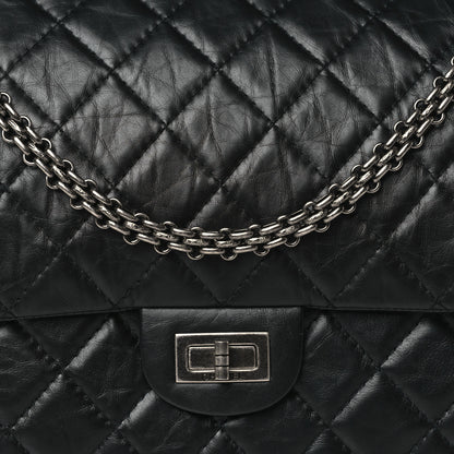 Chanel Aged Calfskin Quilted 2.55 Reissue 226 Flap Black 8 of 10