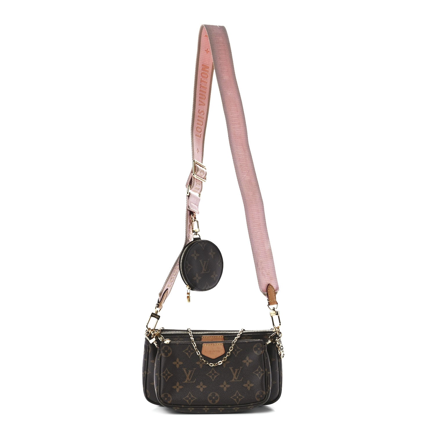 Louis Vuitton Monogram Multi Pochette Accessories Rose Clair 1 of 14