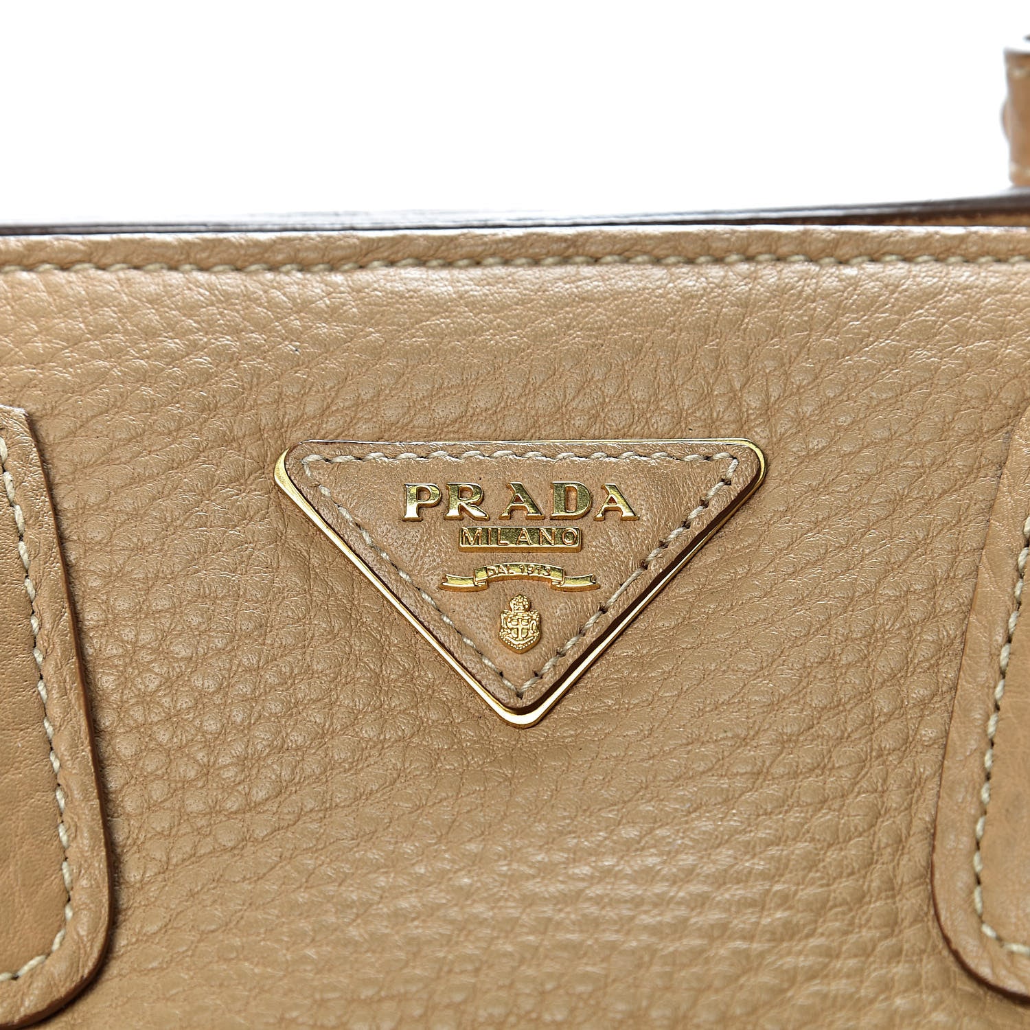Prada Vitello Daino Shopping Tote Sughero 27 of 27