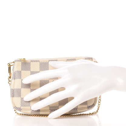 Louis Vuitton Damier Azur Mini Pochette Accessories 2 of 6