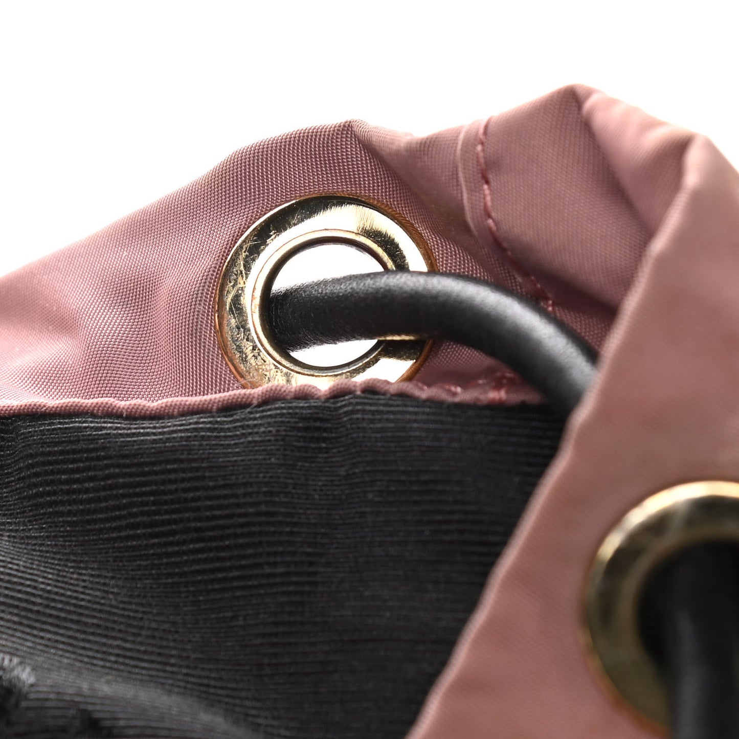 Nylon Medium Rucksack Backpack Mauve Pink