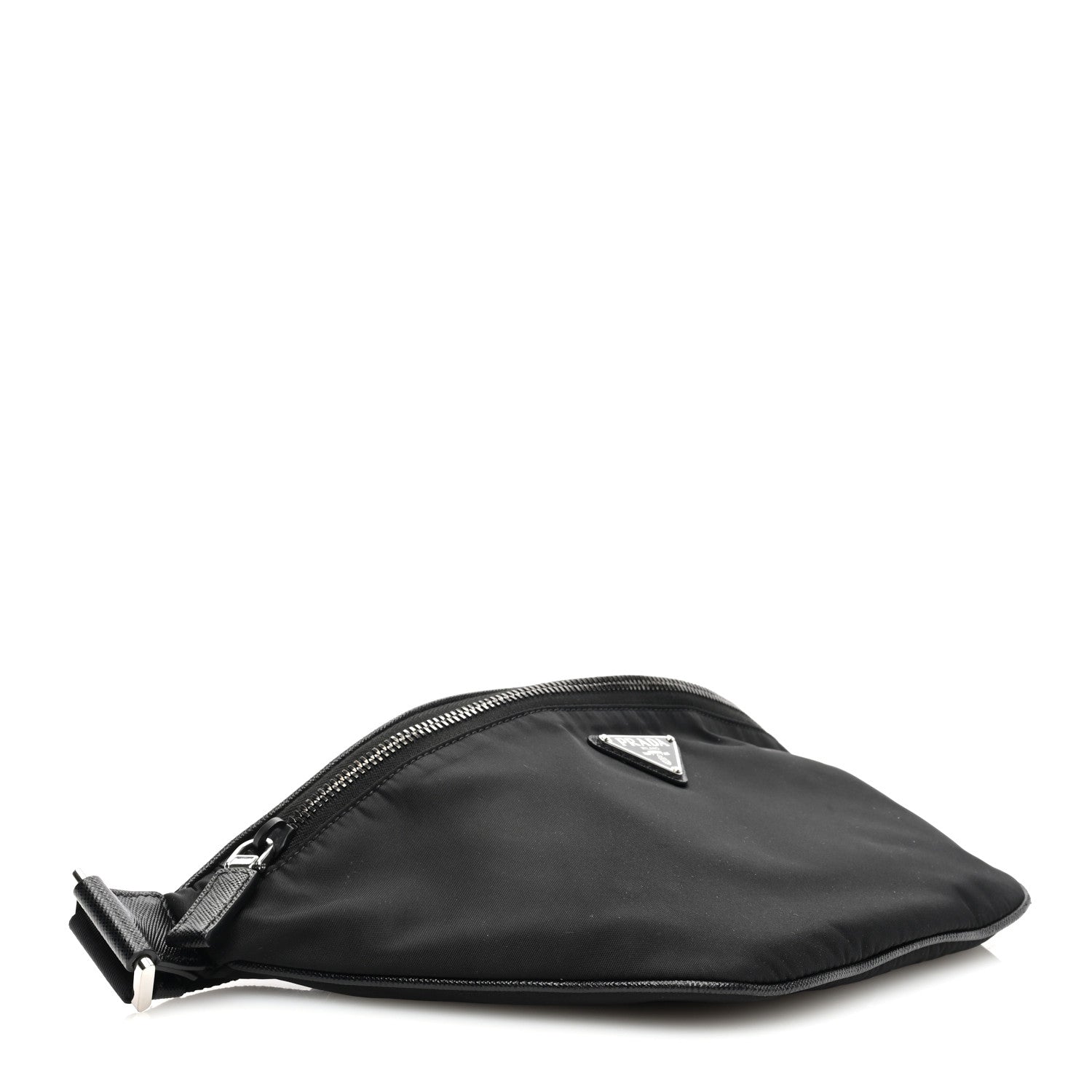 Prada Re-Nylon Saffiano Belt Bag Black 4 of 9
